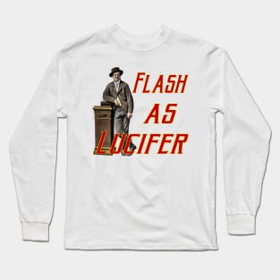 Flash as Lucifer Long Sleeve T-Shirt